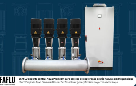 EFAFLU exporte un systéme de pressurization Aqua Premium pour un projet d’exploration du gaz naturel au Mozambique