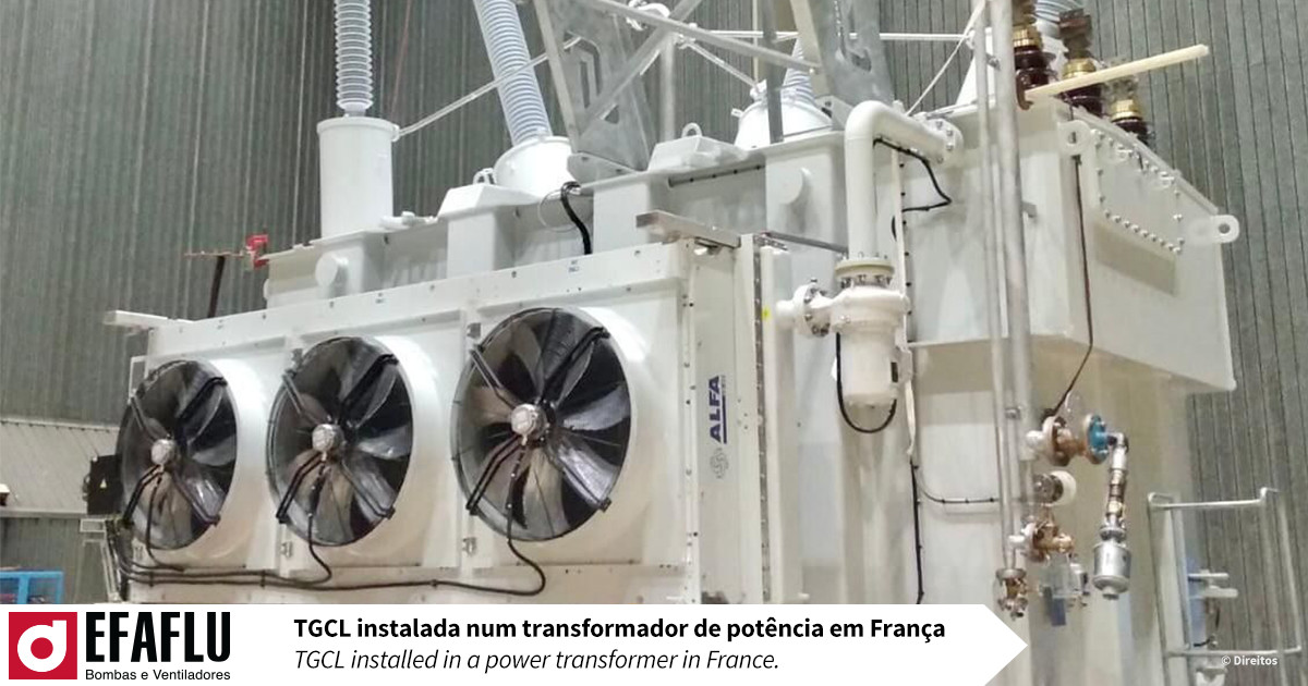TGCL installed on a power transformer in France