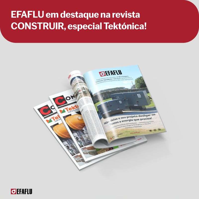 EFAFLU featured in «CONSTRUIR» magazine, «Tektónica» special!