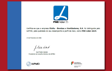 EFAFLU é PME Líder 2025!